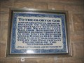 Image for Dutch Memorial Plaque - St Mary's Church -Cardington - Bed's