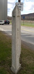 Image for Route 858 Boundary Monument - PA/NY