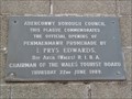 Image for Promenade Opening Plaques - Penamenmawr, Conwy, Wales