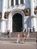 Image for Central doorway, Cathedral of Christ the Savior, Moscow