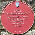 Image for Railway Station, Nidd Walk, Pateley Bridge, N Yorks, UK