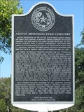 Image for Austin Memorial Park Cemetery