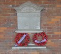 Image for Midland Railway St. Mary’s Goods Yard WW I Memorial – Derby, UK
