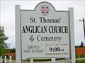 Image for St. Thomas' Anglican Church Cemetery - Springbrook, PEI