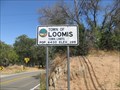 Image for Loomis, California Elevation Sign
