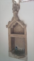 Image for Piscina & Tomb Recess - St Mary & St Peter - Harlaxton, Lincolnshire