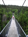 Image for Pont suspendu du Lac Lahaie - Abitibi, Qc, Canada