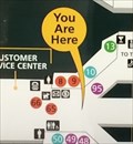Image for Denver International Airport Map (Concorse B Atrium East LARGE) - Denver, CO