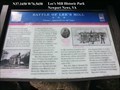 Image for Battle of Lee’s Mill-Flames Appeared on all Sides - Newport News VA