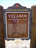 Image for Velarde – on the Camino Real