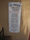 Image for FIRST: Protestant Church In Arizona - Tombstone, Arizona