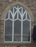 Image for Stained Glass Window on the side of Germantown Church of God - Cascade MD