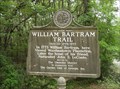Image for William Bartram Trail Historical Marker