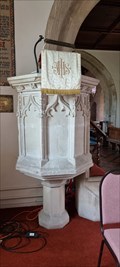 Image for Pulpit - Church of the Blessed Virgin Mary - Shapwick, Somerset