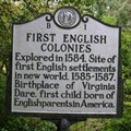 Image for FIRST - Child Born of English Parents In America (Virginia Dare) - Roanoke Island, NC