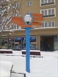 Image for Distance arrows on Square of the Republic - Havirov, Czech Republic