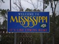 Image for Mississippi Welcome Sign