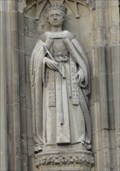 Image for Monarchs - Queen Victoria On Side Of The Minster - Beverley, UK