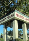 Image for Mission plaza Time and Temperature Sign - Pleasanton, CA