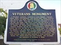 Image for Wilcox County Veterans Monument - Camden, AL