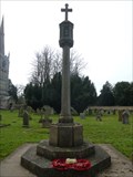 Image for Combined WWI/WWII stone cross, St Swithun - Leadenham, Lincolnshire