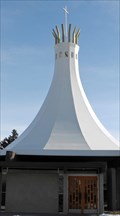 Image for Our Lady Queen of Peace Church steeple - Calgary, Alberta