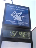 Image for Time & Temperature Sign in 07387 Krölpa/ Thüringen/ Deutschland
