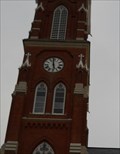 Image for St Francis Xavier Basilica Clock - Dyersville, Ia.