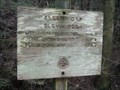 Image for Allen Gap NB trail sign - TN/NC border