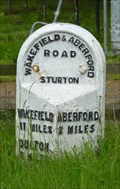 Image for Milestone - Aberford Road, Sturton, Yorkshire, UK.