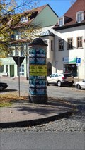 Image for Litfaßsäule 'Straße des Friedens' - Stadtroda/THR/Germany