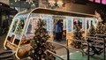 Image for Christmas Lights Subway Train - Galeria Wilenska - Warsaw, Poland