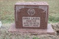 Image for Anna Laura Hunter - Oakridge Cemetery - Grayson County, TX