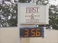 Image for First Bank and Trust Time/Temp - Covington, OK