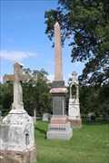 Image for Johnson Family Obelisk -- Mt. Vernon Cemetery, Atchison KS