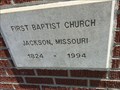 Image for 1824 - First Baptist Church - Jackson, Missouri