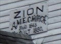 Image for 1889 - Zion African Methodist Episcopal Church - Camden DE