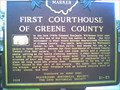 Image for First Courthouse of Greene County - Marker # 21-29