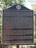 Image for Republic of Texas German Immigrant Trail - Frederickburg, TX