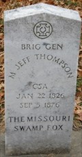 Image for M. Jeff Thompson - Mt. Mora Cemetery - St. Joseph, Mo.