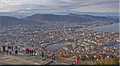 Image for Fløyen Panoramic View Webcam - Bergen, Norway