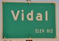 Image for Vidal, California - Elevation 812