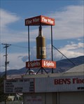 Image for HUGE liquor bottle sign