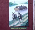 Image for Erie Canal Murals in the Medina, NY harbor