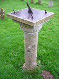 Image for Sundial in the grounds of St. Peter's Church, Rodmell, Sussex