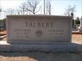 Image for Joseph M. and Sallie M. Talbert - Buffalo Baptist Cemetery, McCormick, SC