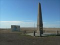 Image for Sakakawea Historical Marker Plaque & Obelisk -- Standing Rock Sioux Reservation, nr Mobridge SD
