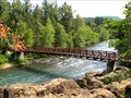 Image for James Tharp Memorial Bridge.    Oakridge, Oregon
