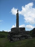 Image for Colofn Taliesin Monument - Llyn Geirionydd, Conwy, North Wales, UK