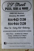 Image for 29th Street Pizza, Subs, and More - Altoona, Pennsylvania